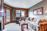 Warm and inviting living room